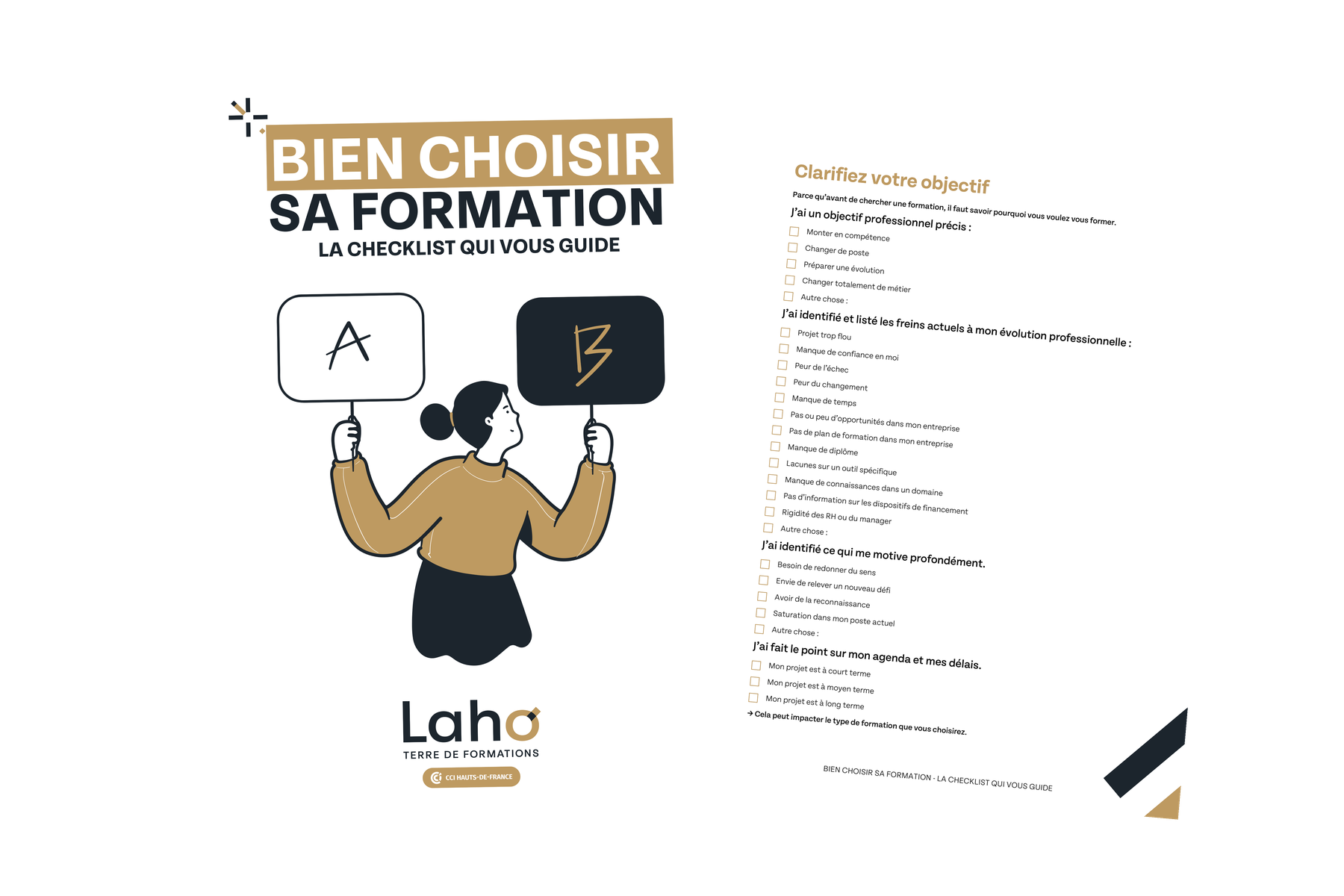 Aperçu de la ressource Laho « Bien choisir sa formation : la checklist qui vous guide »