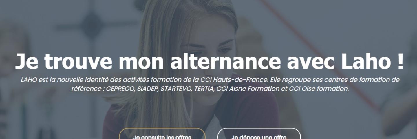 Laho Alternance la plateforme dédiée aux alternants dans les Hauts de France