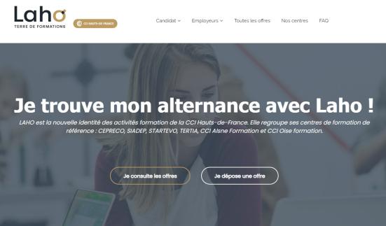 Laho Alternance la plateforme dédiée aux alternants dans les Hauts de France